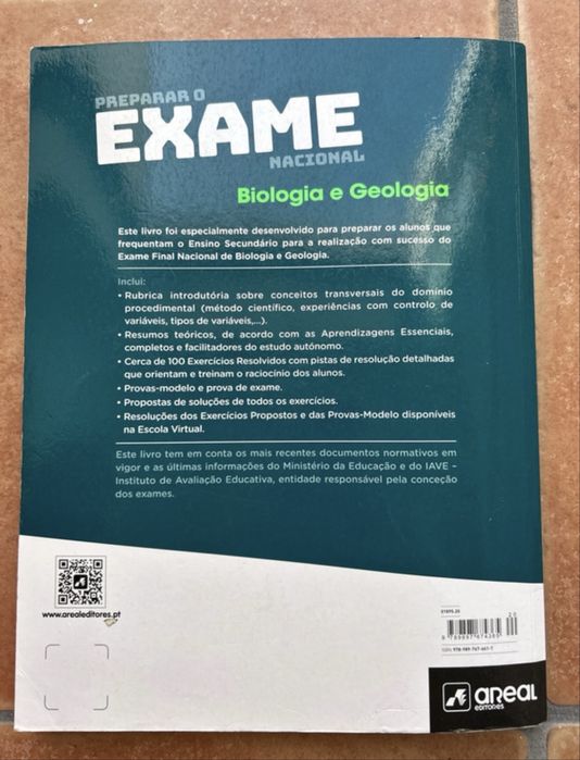 Livro Preparação para o exame Biologia e Geologia 11