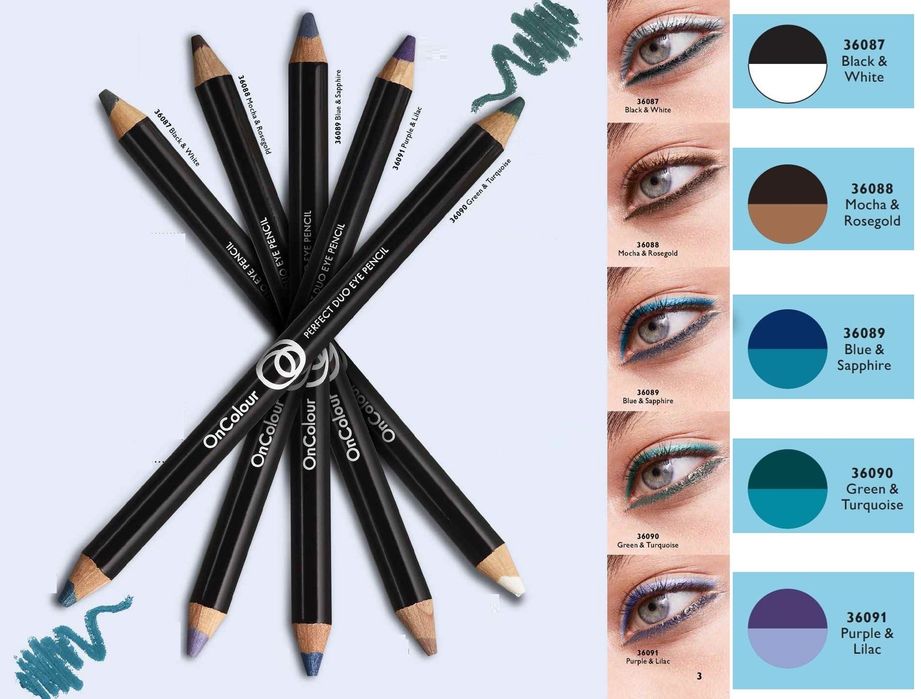 Lápis de Olhos 2 Cores - Super Preço