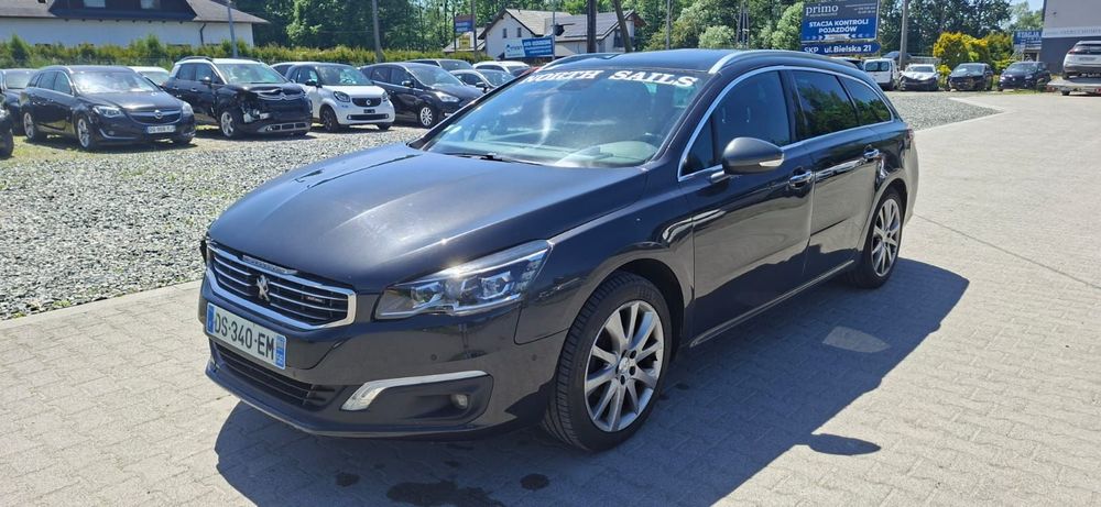 Peugeot 508 1.6HDI 120KM -Panorama -Nawigacja-Climatrnic-Kamera-Alu-Tanio!