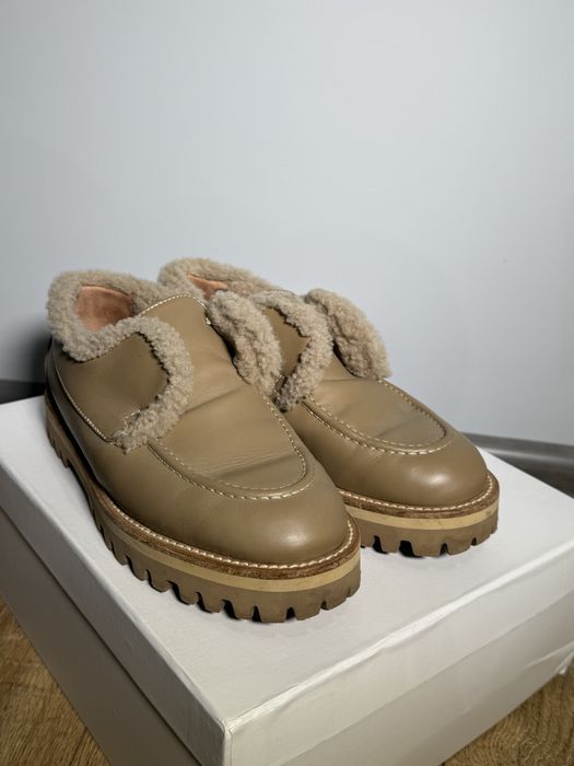 зимові лофери/броги/лоферы