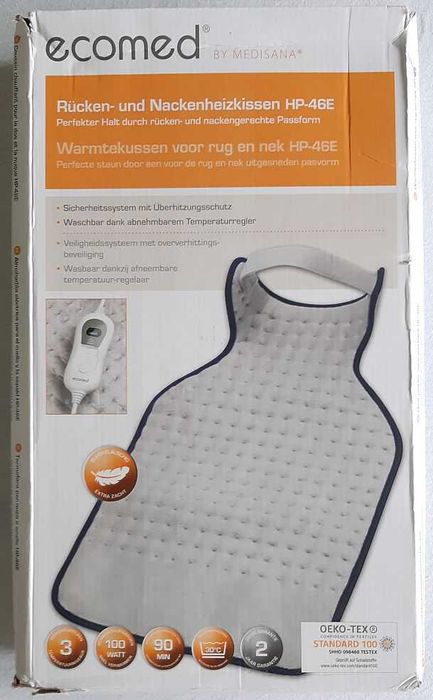 Medisana Ecomed HP-46E - poduszka elektryczna na plecy i kark