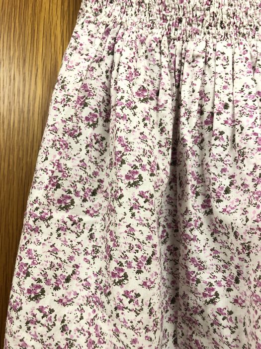 Vestido caicai rosa com flores