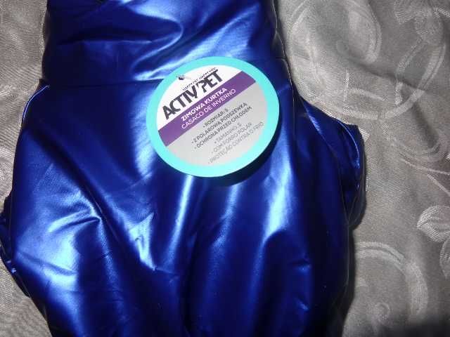 Zimowa kurtka dla psa - rozm. S - nowa