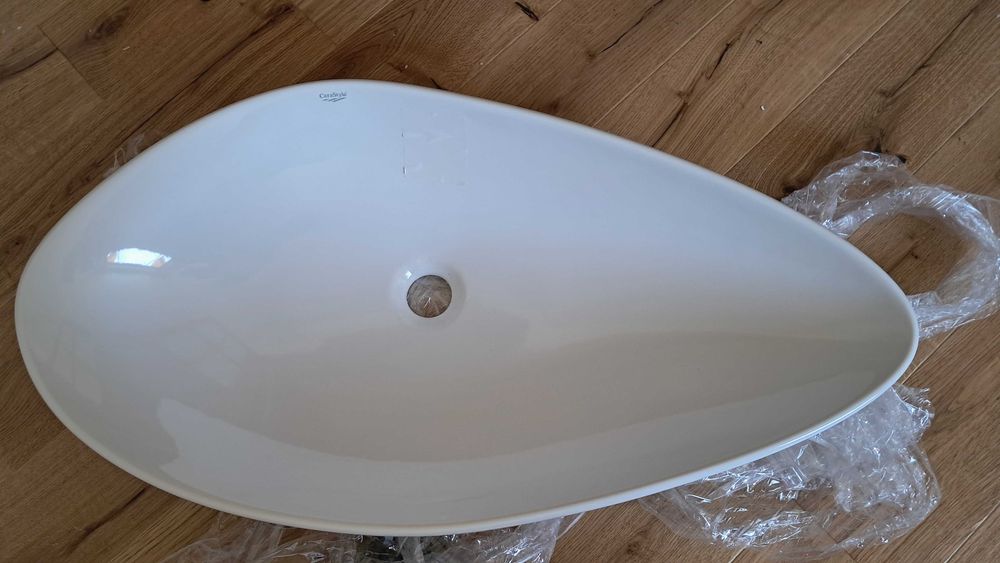 Umywalka nanlatowa 75 Cera Style Olive