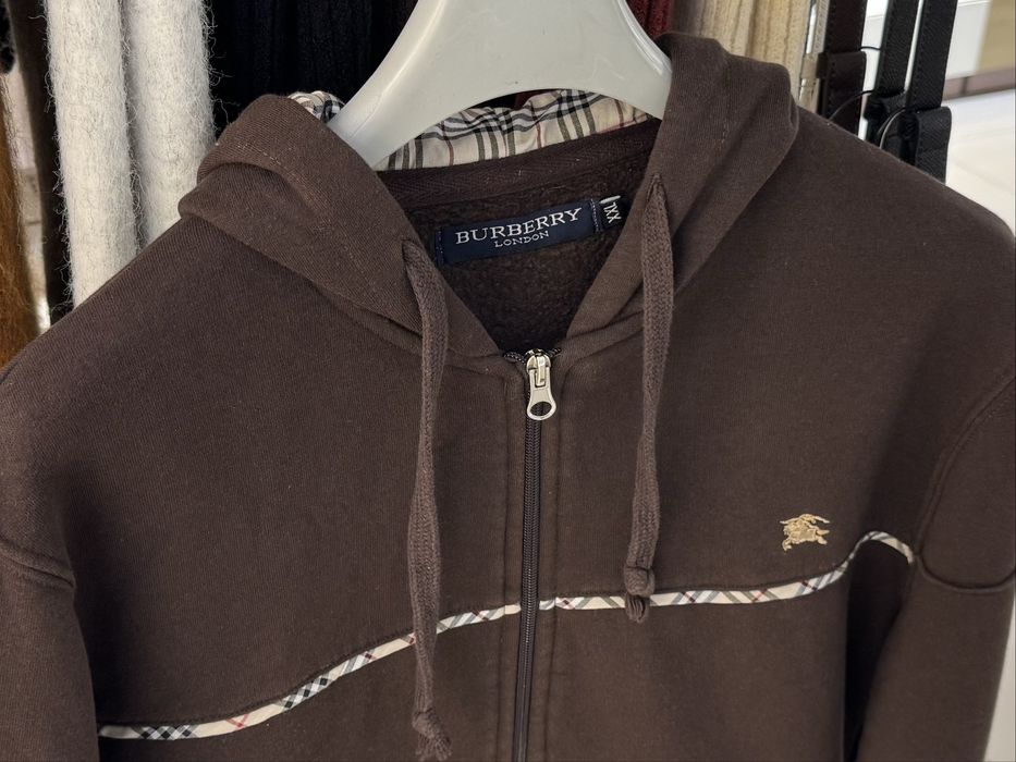 Вінтажна зіп-худі Burberry