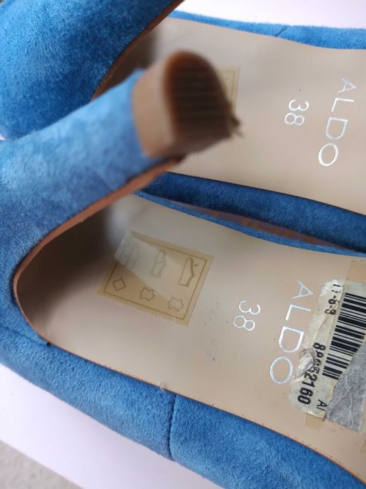 Czółenka szpilki Aldo skóra wyprzedaż