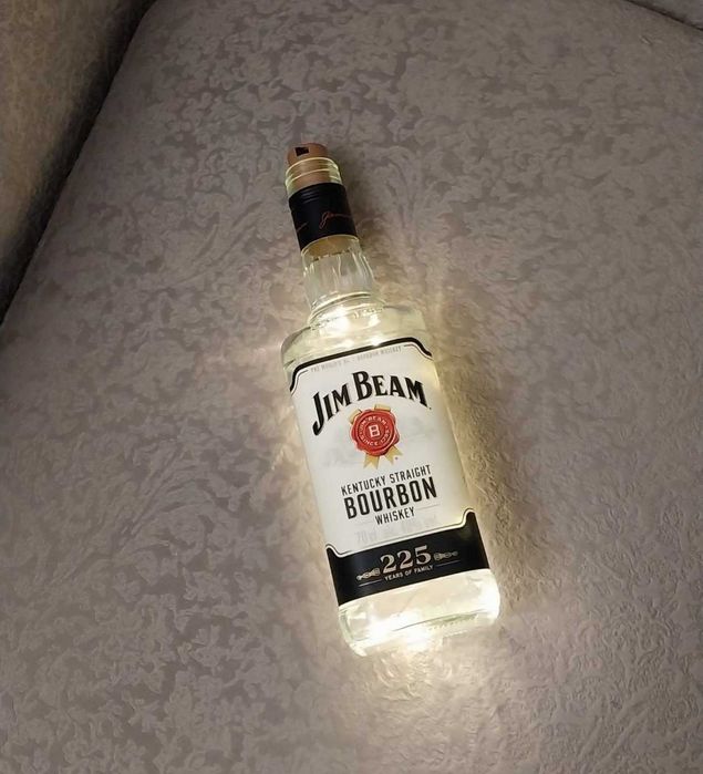 Бутылка светильник Jim Beam