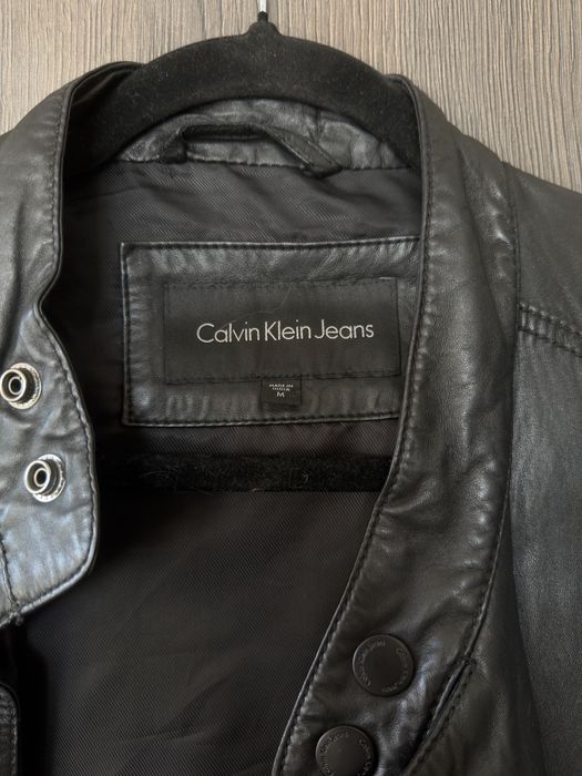Куртка шкіряна Calvin Klein