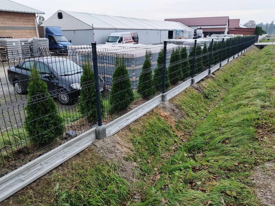 Ogrodzenie panelowe, oraz Montaż