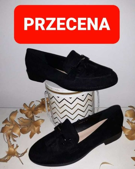 Przecena polbuty obcas plaski lekkie i szersze. Rozmiar 38. Zapraszam