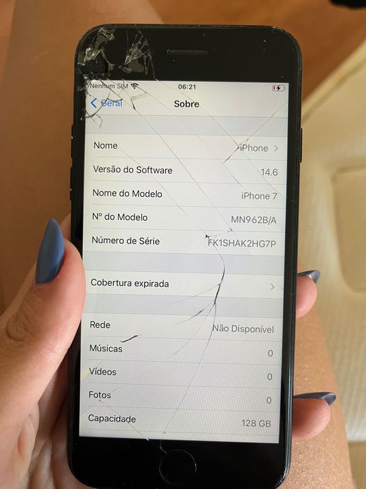 vendo iphone 7 usado