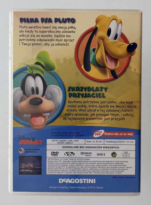Klub Przyjaciół Myszki Miki DVD