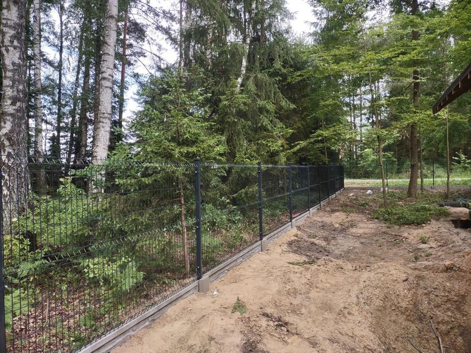 Montaż ogrodzeń betonowych,panelowych  i siatkowych