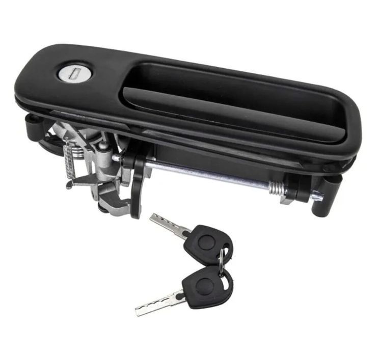 Conjunto Puxador Fechadura Mala Volkswagen Golf 4 + 2 chaves