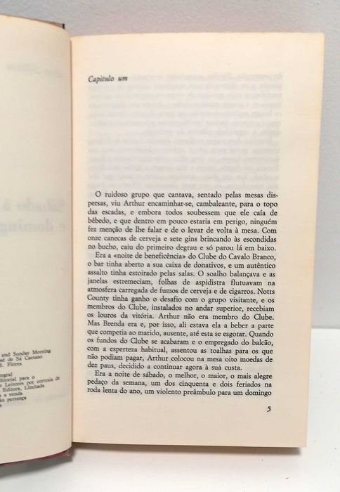 Livro - Sábado à Noite e Domingo de Manhã, de Alan Sillitoe