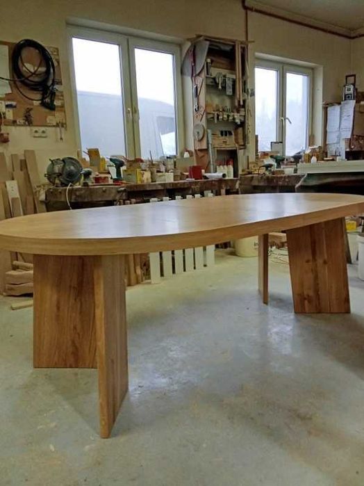 Blaty pod każdy wymiar dębowe fornirowane stoły stoliki