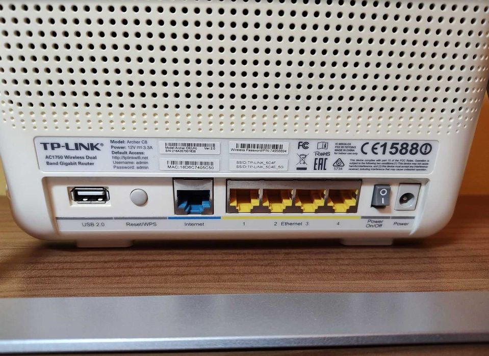 Router WiFi TP-Link Archer C9 AC1750