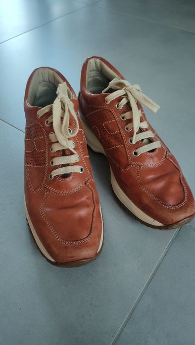 Buty skórzane Hogan interactive