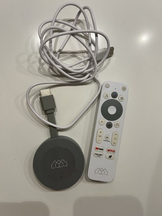 ODTWARZACZ CHROMECAST Homatics Dongle G 4K SMART TV Google Android TV WiFi