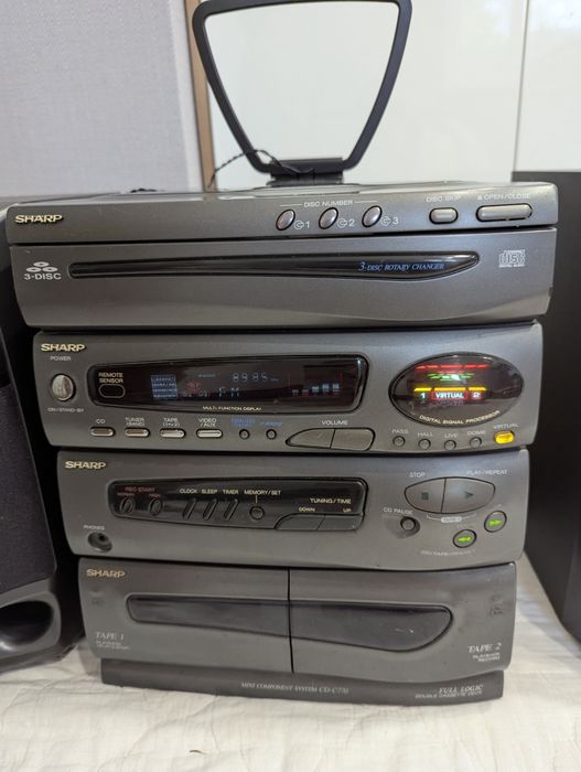 Sharp CD-C770 і рідні колонки