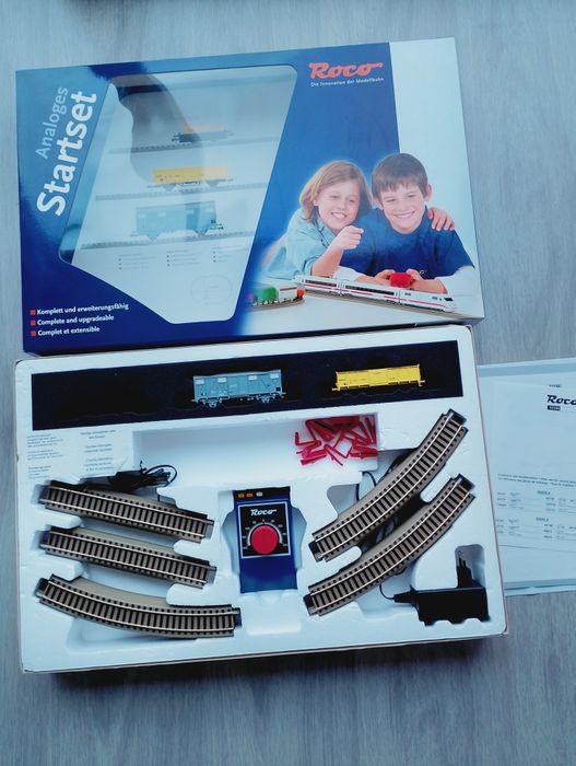 Set iniciação Roco (sem locomotiva) H0 1:87