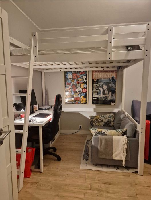 Cama Alta IKEA STORA, 140x200cm.