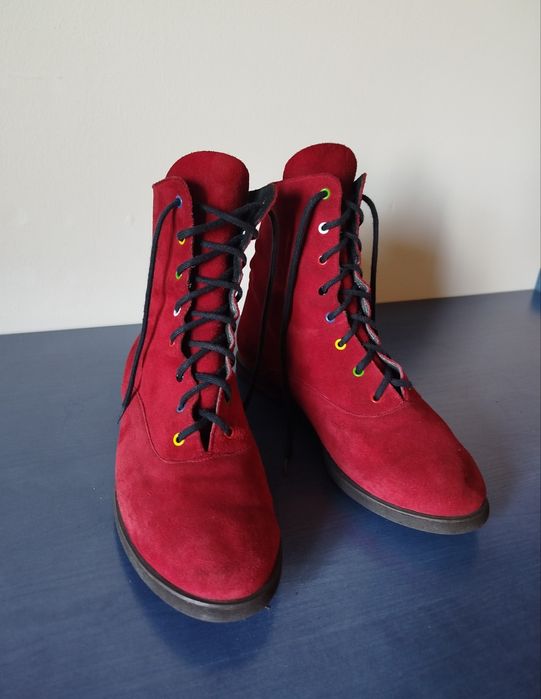 Damskie buty sznurowane za kostkę 37/23,5cm
