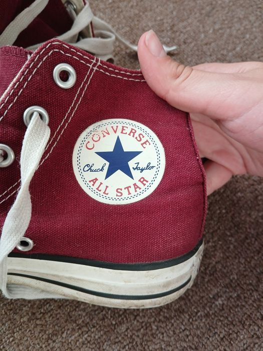 Кеди Converse орігінальні бордові