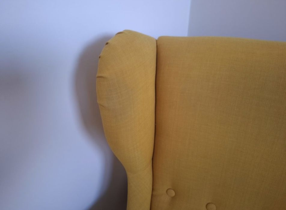 Uszak ikea żółty