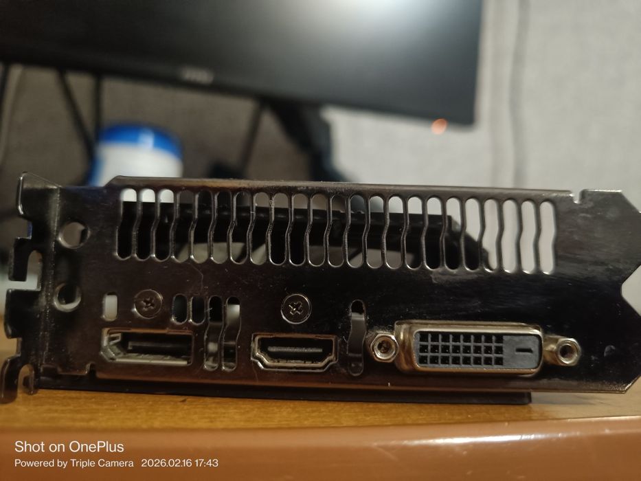 Отправлено Видеокарта 1050 Asus