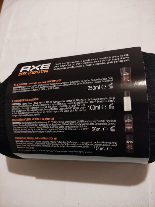 Estojos de prefumes novos - AXE , ADIDAS , LA RIVE LR