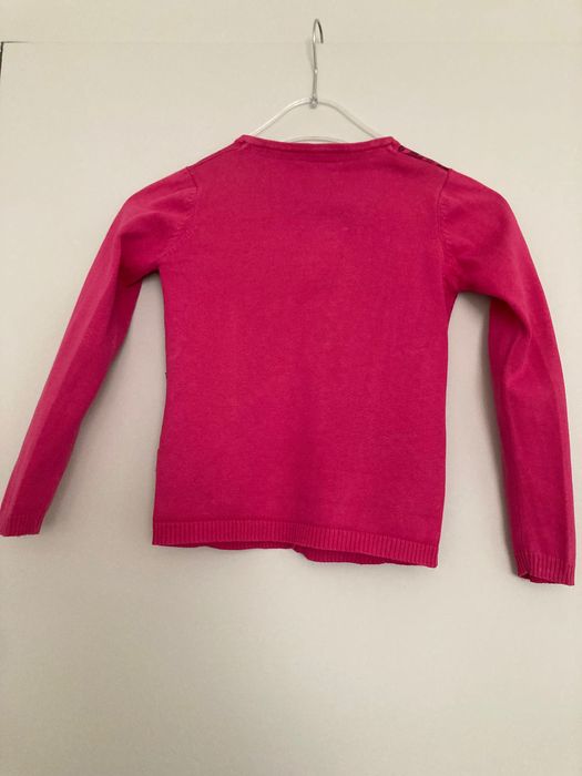 Sweter srozpinany w pepitkę Reserved rozm. 128