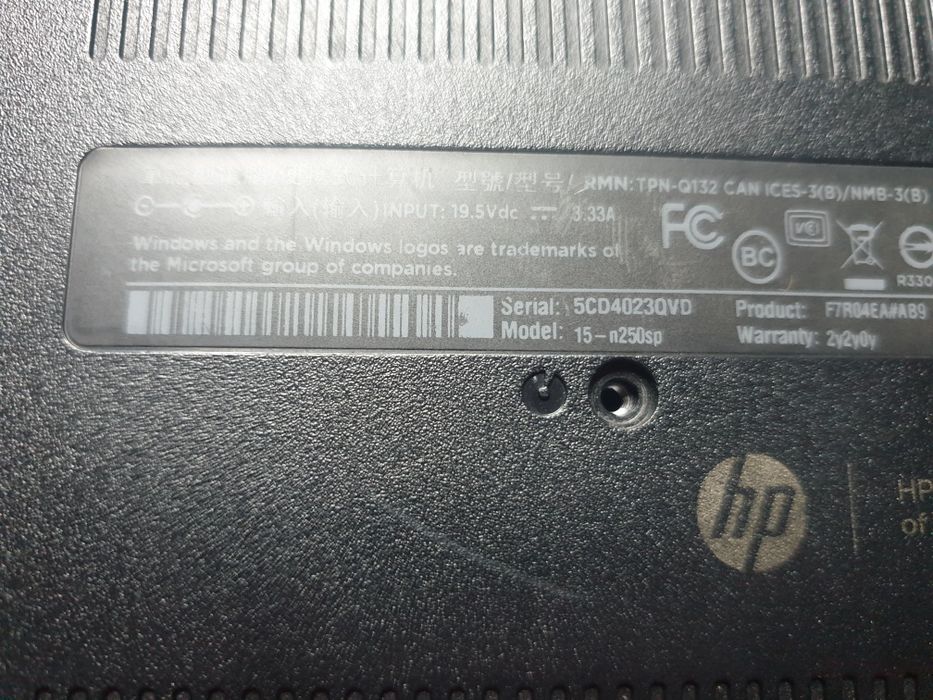 Hp 15- n250sp peças64741323601410124