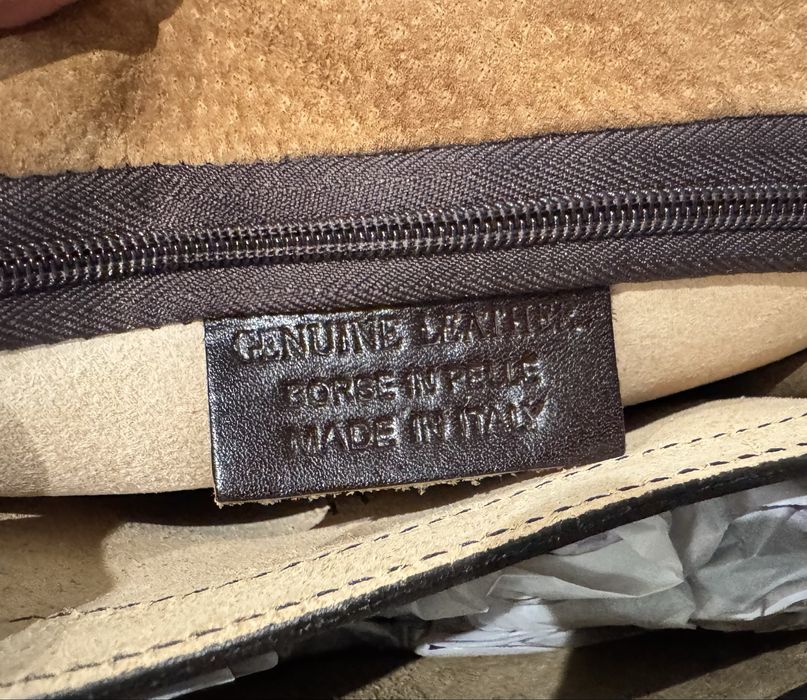 Кожаная сумка Сумка из натуральной кожи Италия Планшет