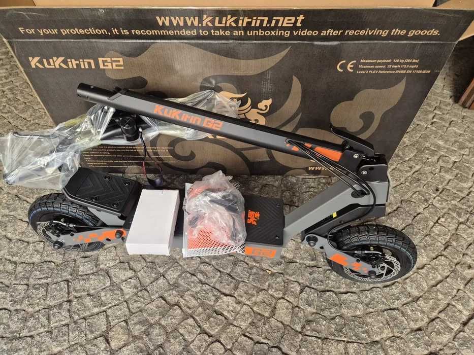 KuKirin G2 hulajnoga elektryczna NOWA Kraków 45 km/h 1200W 2025