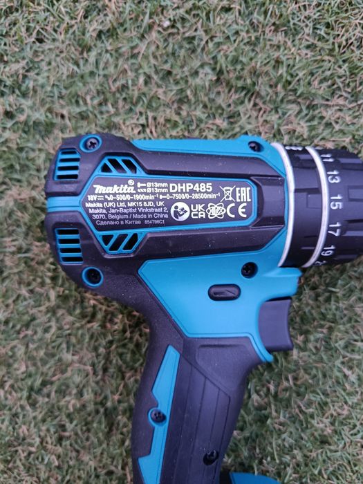Makita DHP485RTJ 18V Brushless – 2× Baterias 5.0Ah e Mala Makpac