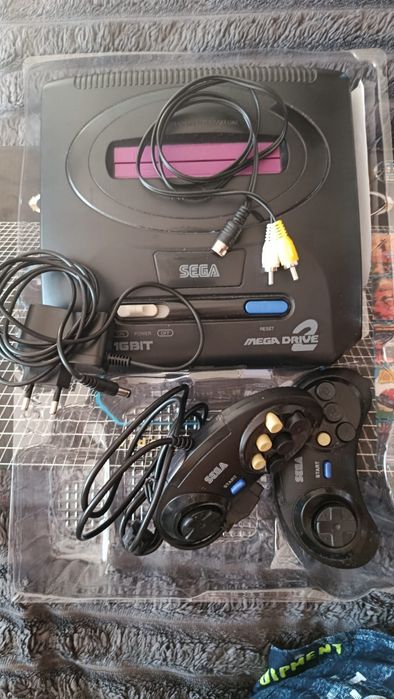 Ігрова приставка Sega Mega Drive 2, 16 bit, слот під картриджі