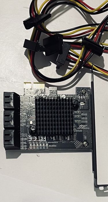 Контролер Ewell PCI-E to SATA III int., Marvell 88SE9215 (EW351)
