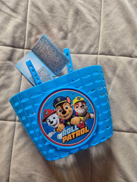 Koszyk na rower hulajnogę psi patrol