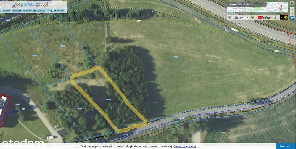 Zamieszkaj w Górach Sowich! Działka 1024m² - Rościszów. Widok na Ślężę