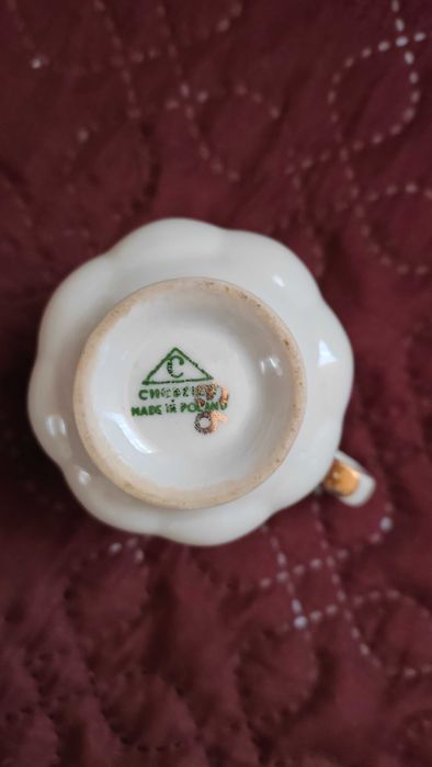 Serwis kawowy porcelanowy Iwona Chodzież