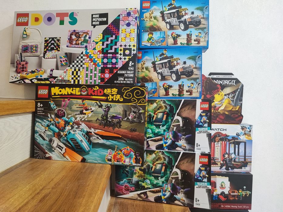 Новые LEGO (оригинал) из Германии – Ninjago / Icons / Overwatch