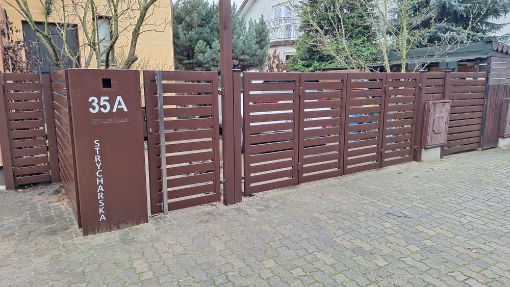 PRODUCENT Brama harmonijkowa skladana