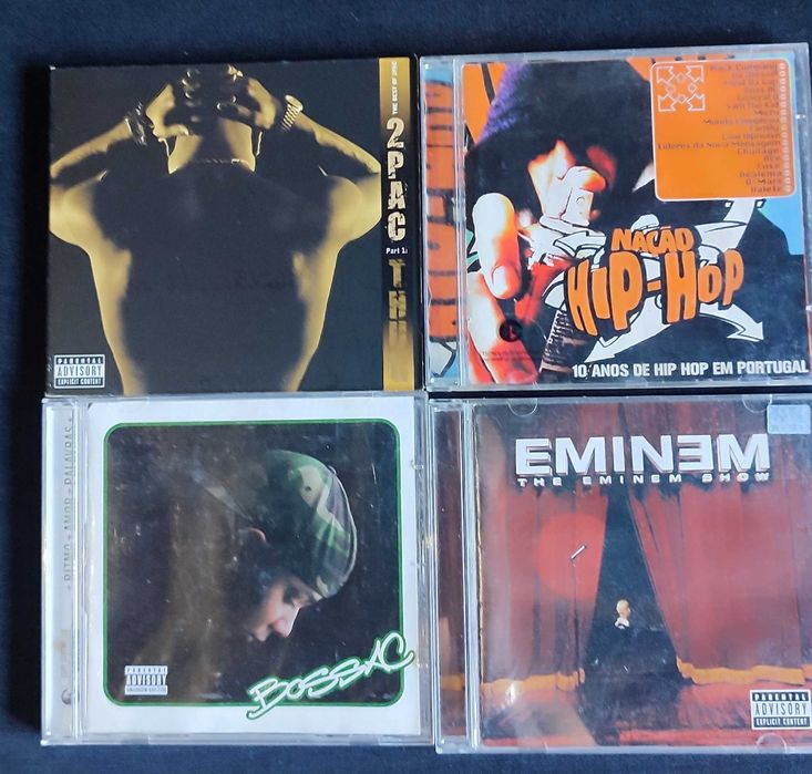 CDs raros de Hip Hop Tuga - Só para verdadeiros amantes do movimento