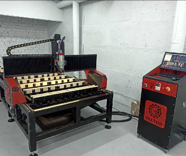 Виробництво обладнання з ЧПУ. Фрезерні верстати по металу. Від 1,5х1 м