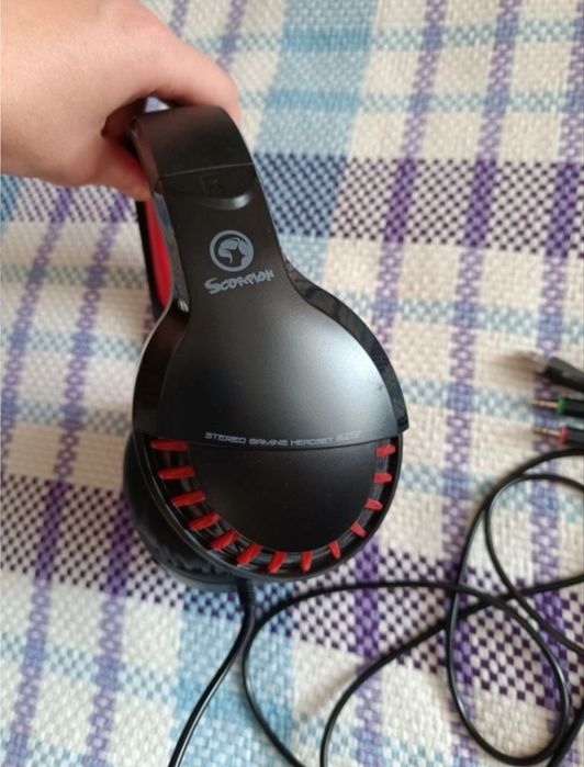 Ігрові навушники Marvo Scorpion HG8932 з LED підсвічуванням