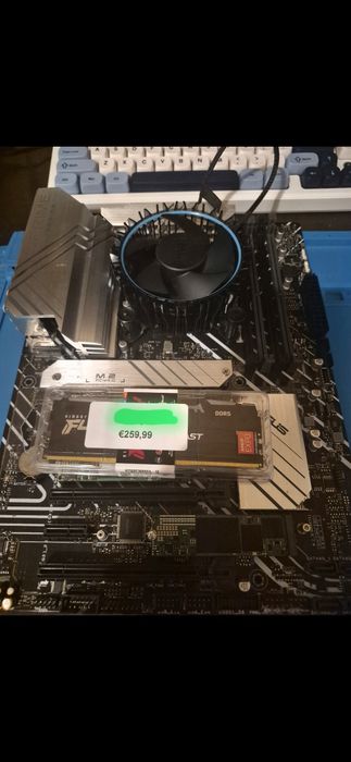 Bundle Board CPU Memória e fonte