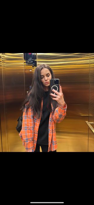 Рубашка в клетку the coat, al bon