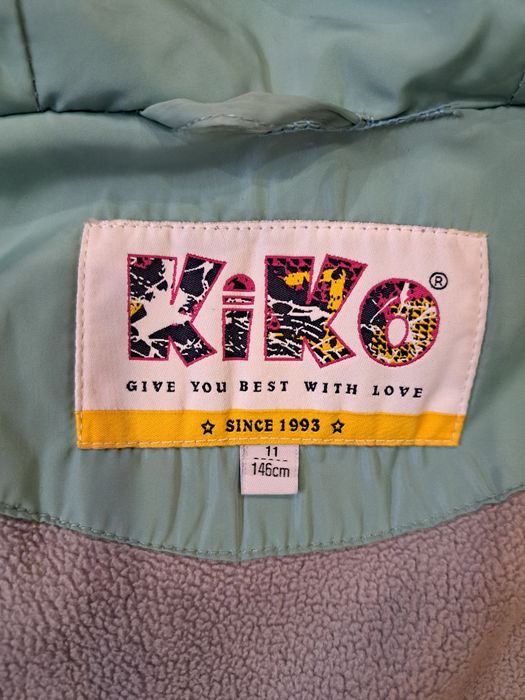 Зимовий пуховик для дівчинки на 10-11 років