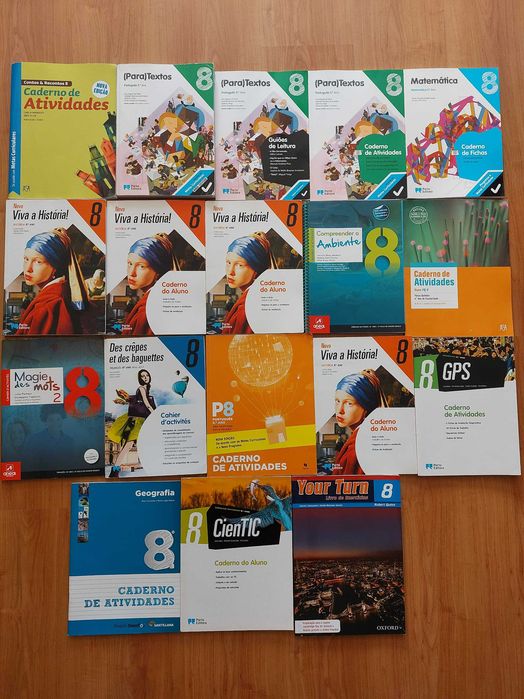 Manuais Escolares NOVOS - 5º ao 12º Ano